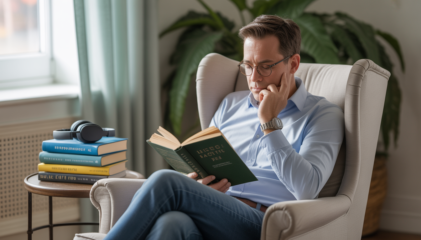 12. Lis (ou écoute) des livres inspirants