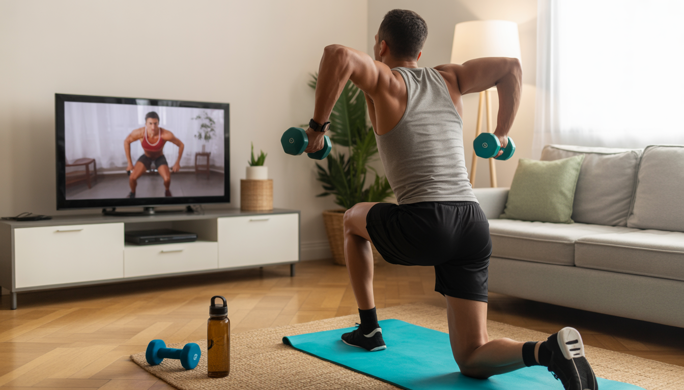 6. Faire du sport à la maison