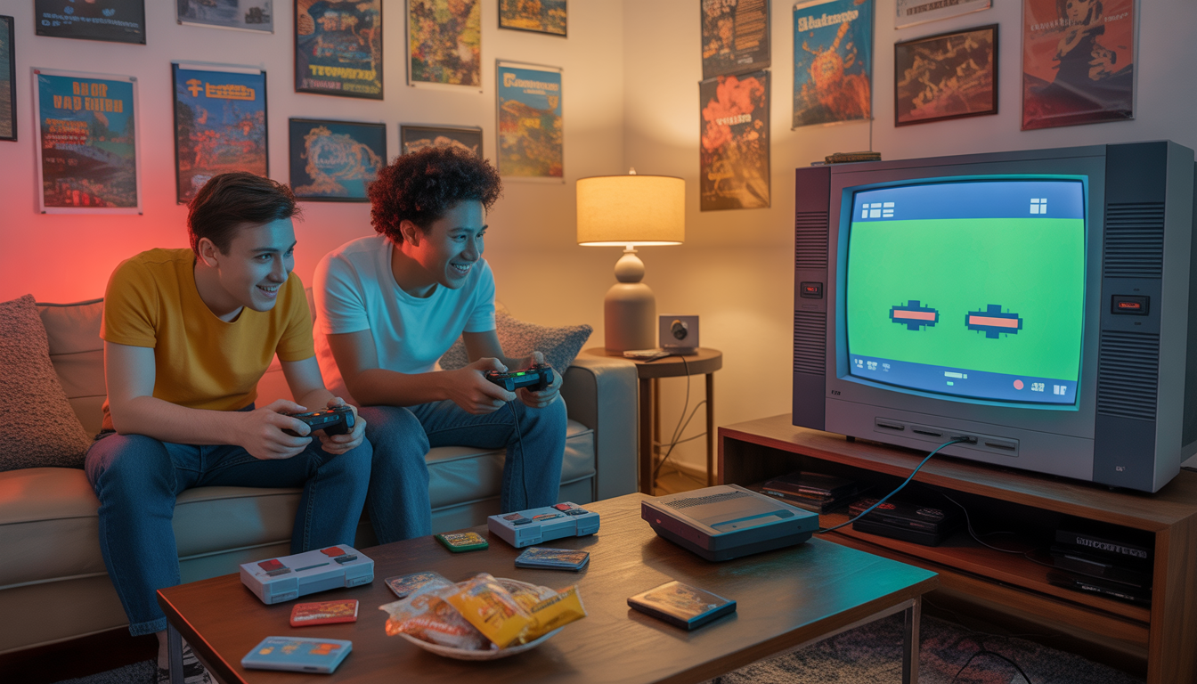 10. Explorer les jeux vidéo rétro