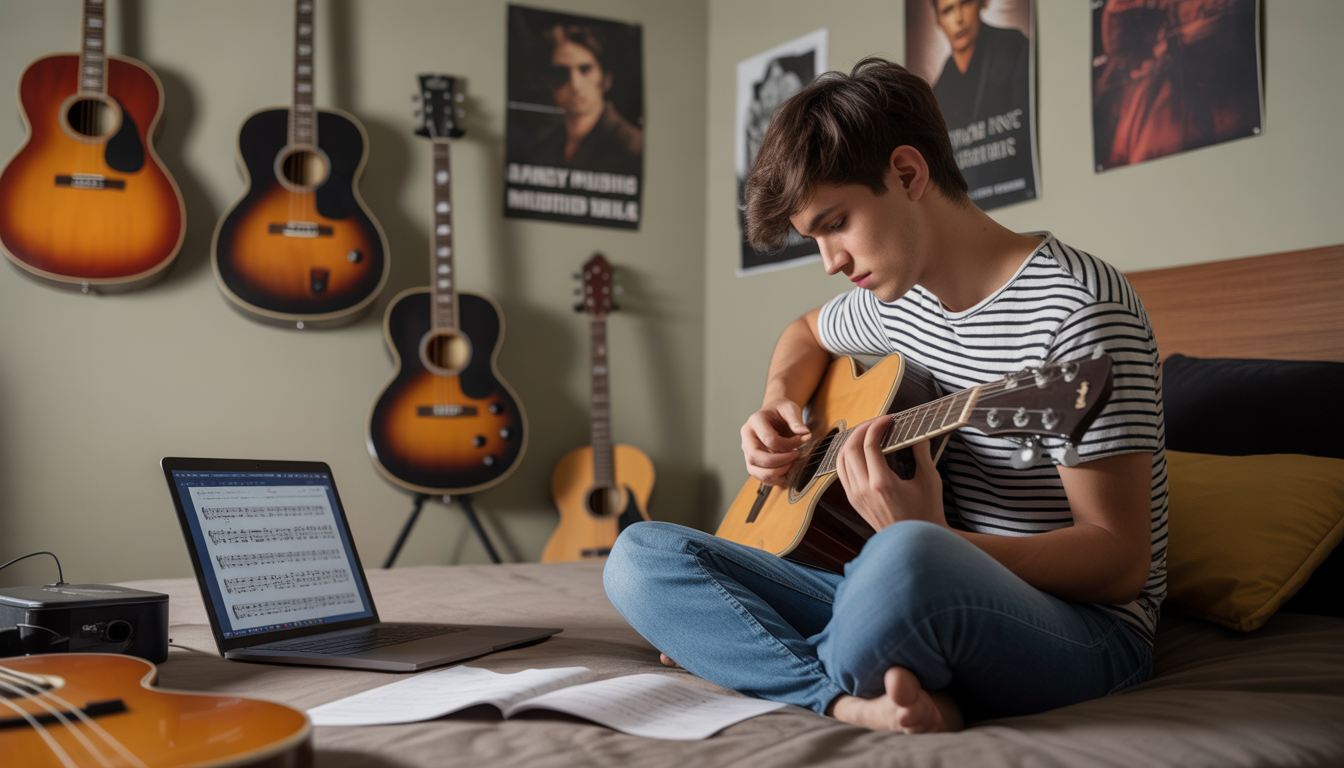 12. Apprendre à jouer d’un instrument