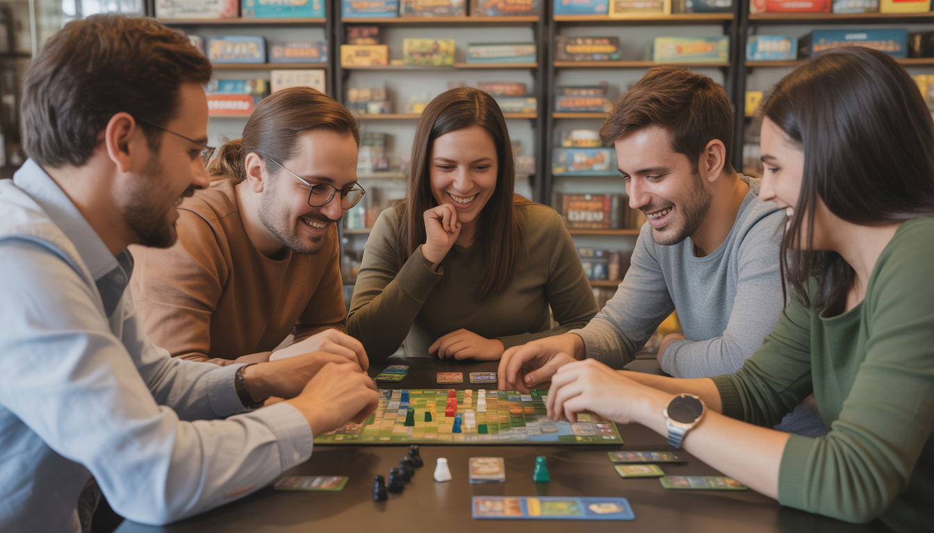 4. Rejoindre un club de jeux de société modernes