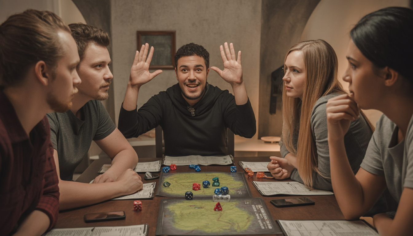 6. Participer à des jeux de rôle sur table