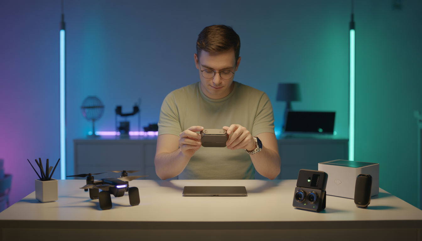 8. Tester des gadgets high-tech