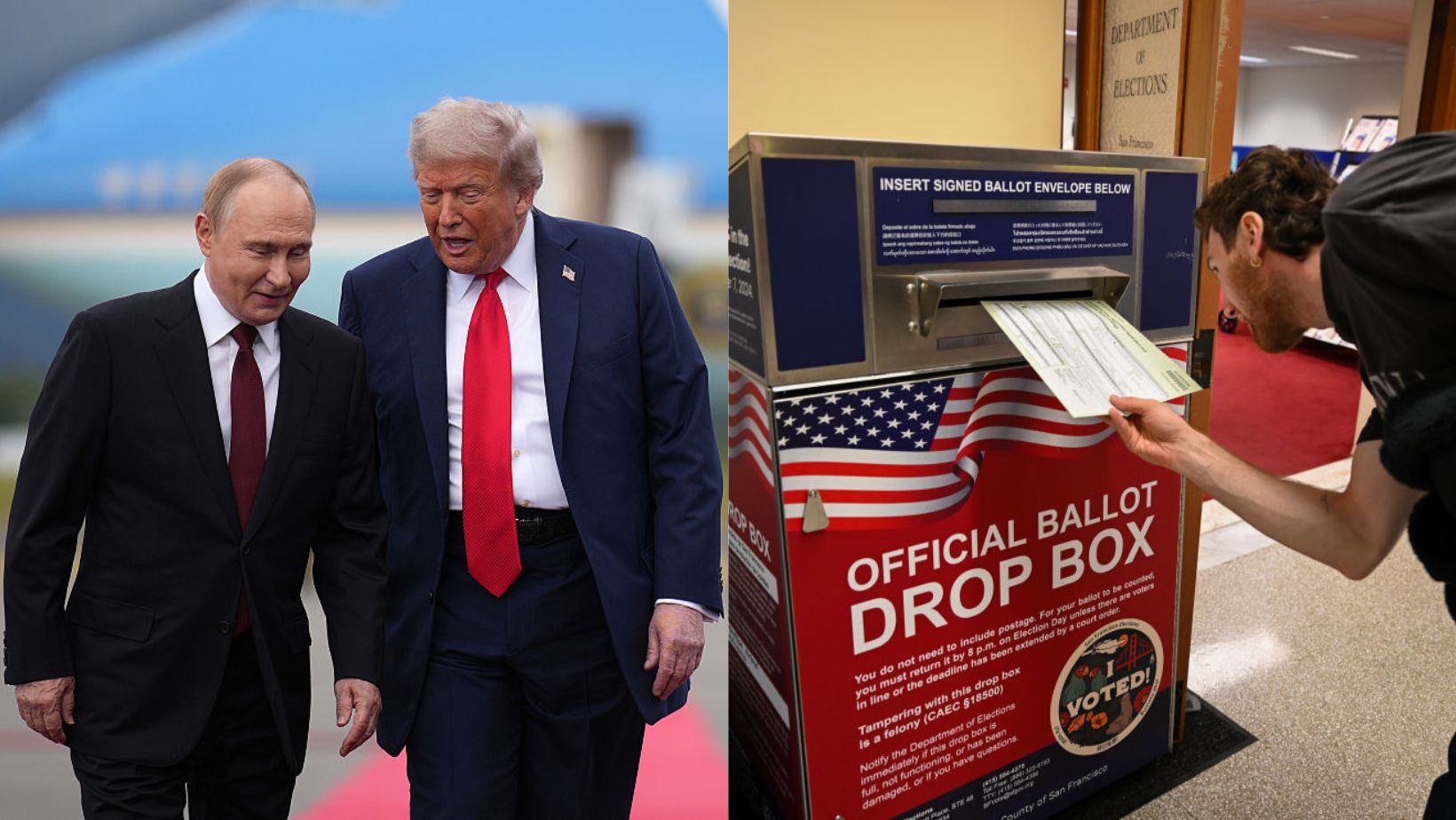 Trump: Putin told me our “election was rigged”