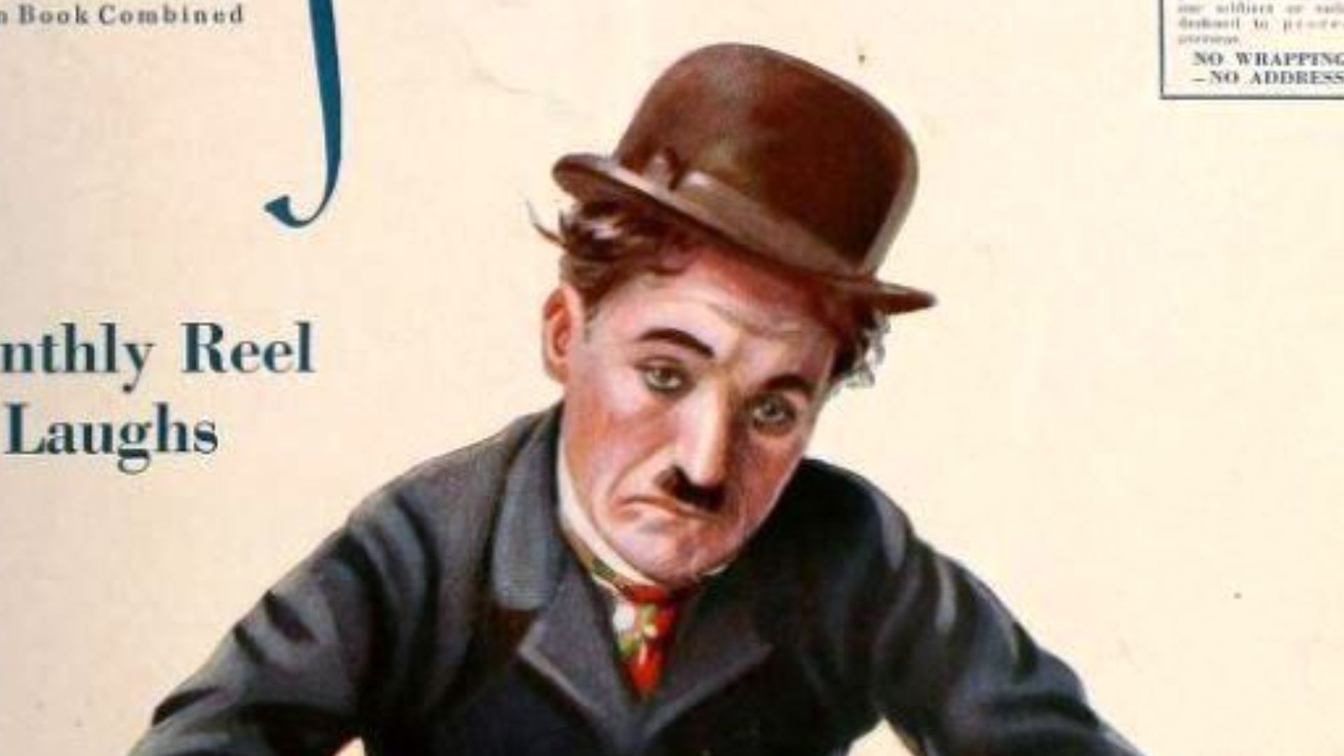 18. Photographie signée de Charlie Chaplin