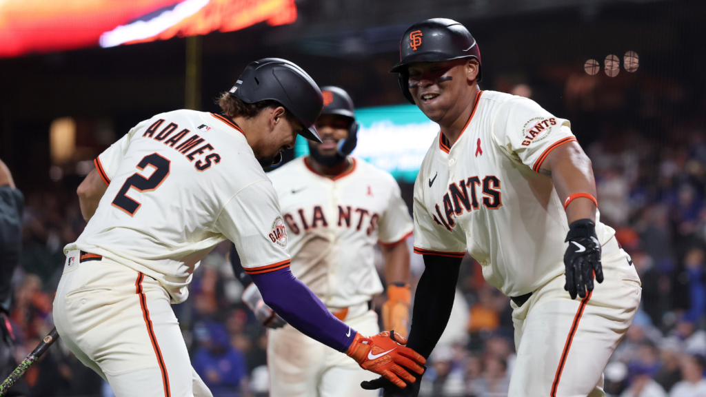 The Giants are the team of the hour in Major League Baseball
