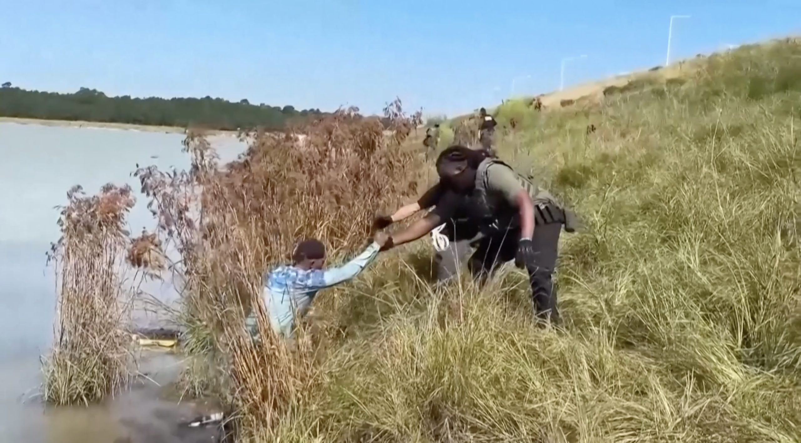Several people tried to flee