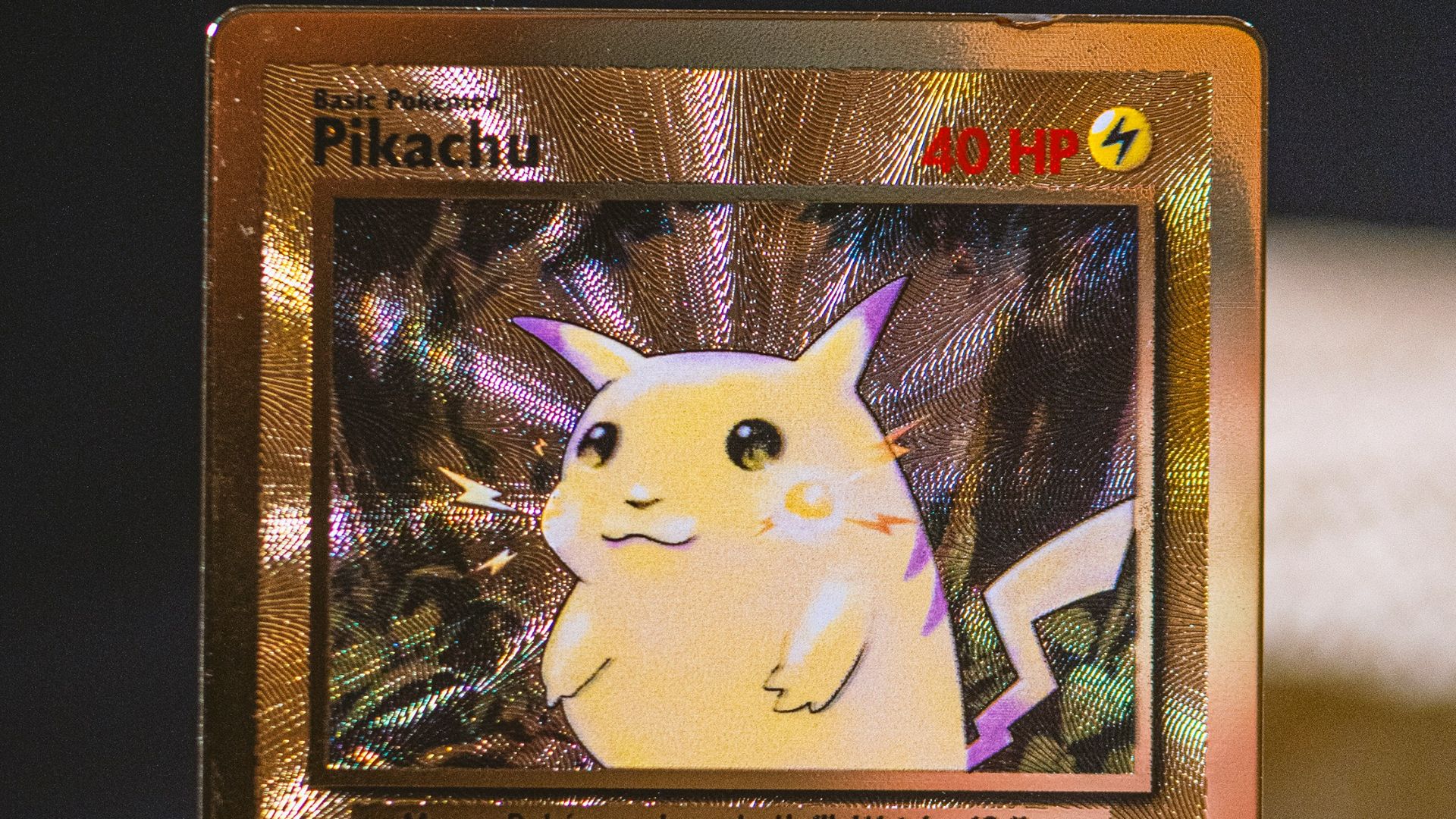 20. Pikachu d'or
