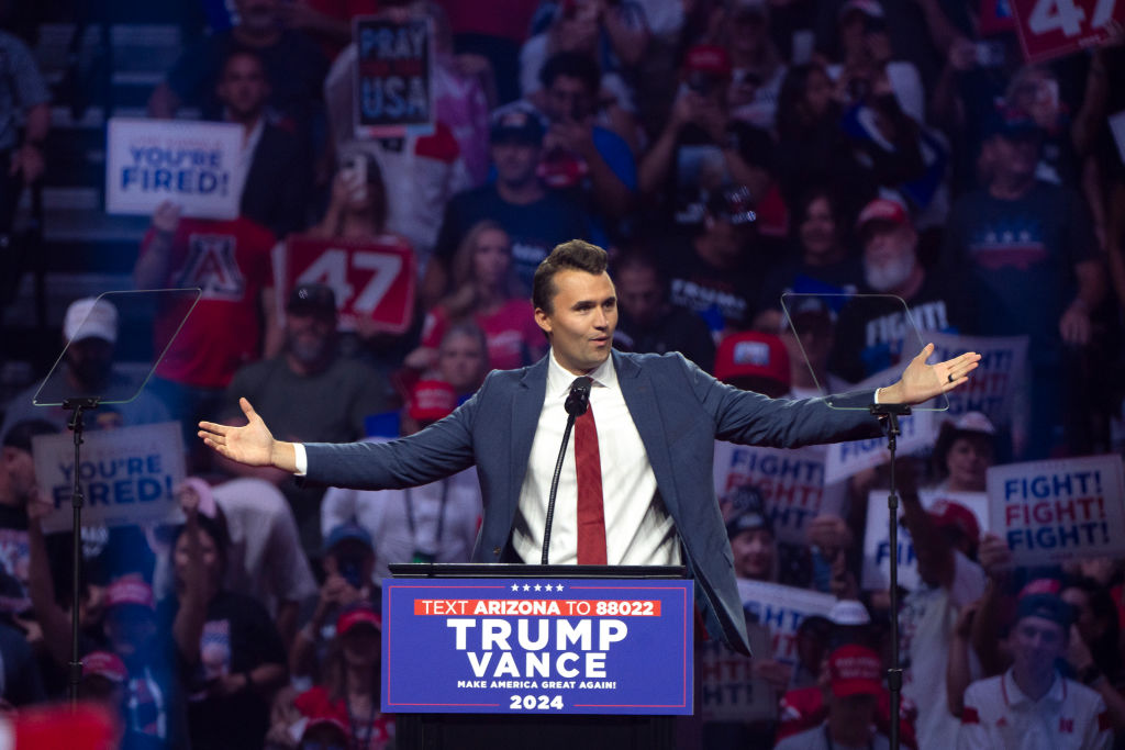 <strong>“Thank you, Charlie Kirk.”</strong>