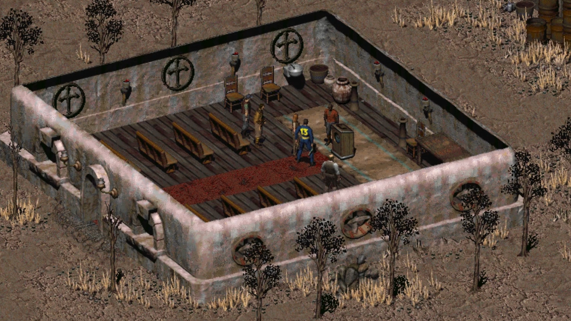3. L'erreur du mariage au fusil de chasse de Fallout 2