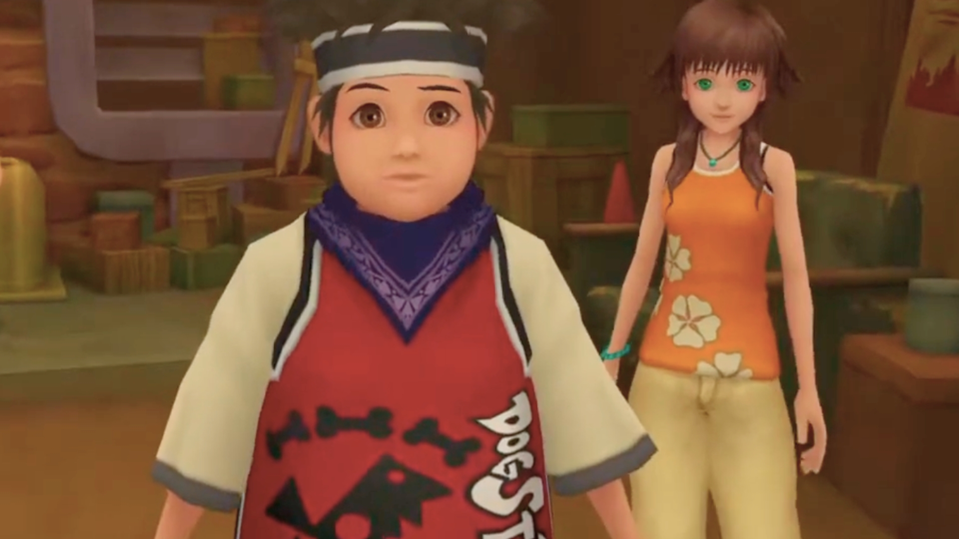 10. Le couloir des scènes de Kingdom Hearts II