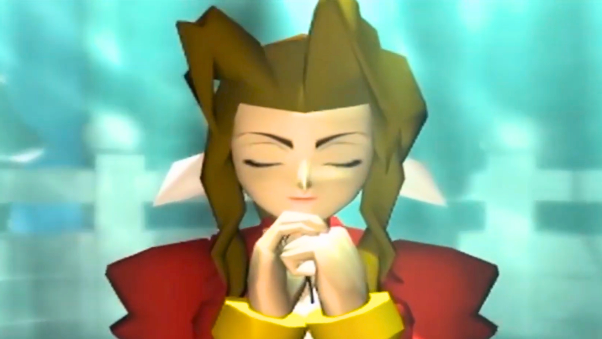 7. Les adieux d'Aerith dans Final Fantasy VII