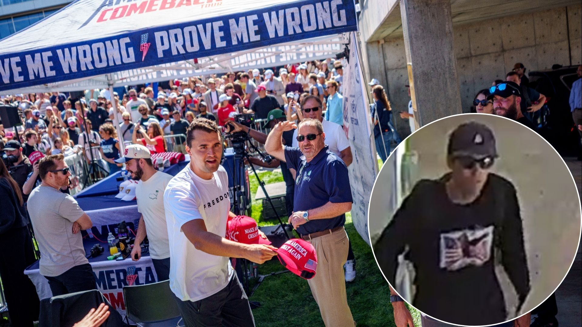 Quelques secondes avant sa mort, Charlie Kirk parlait de fusillades aux États-Unis