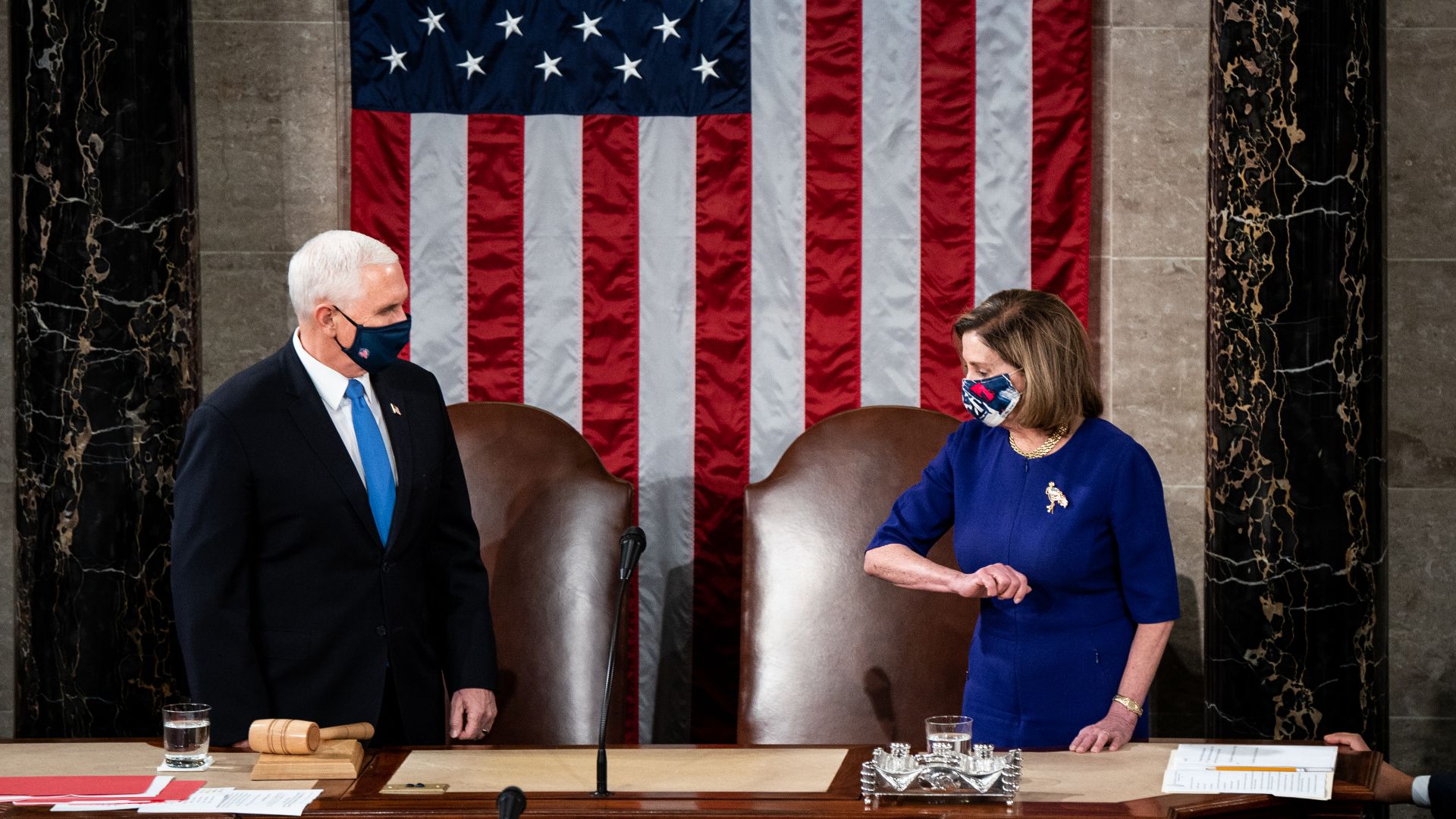 Mike Pence et Nancy Pelosi