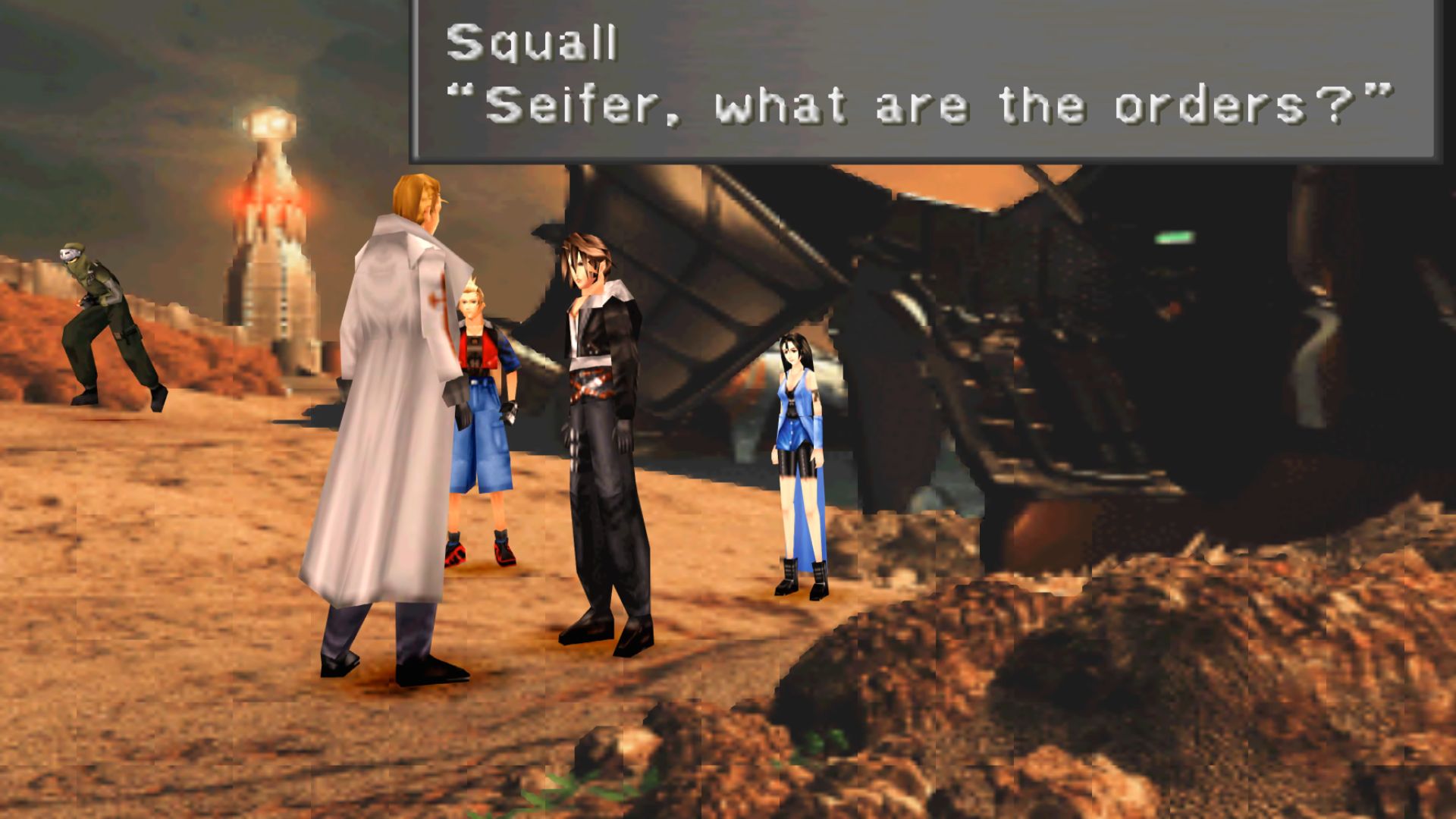 2. Final Fantasy VIII - Démonstration de la mission Dollet