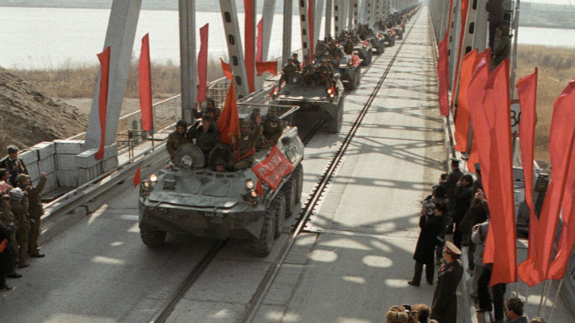 20. Sortie de l'Union soviétique en 1989