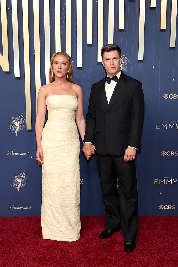 Scarlett Johansson & Colin Jost