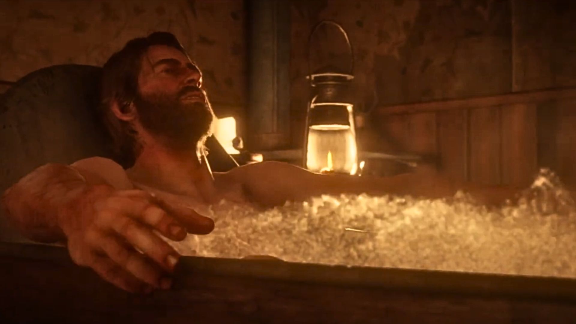 3. Red Dead Redemption 2: Baignade