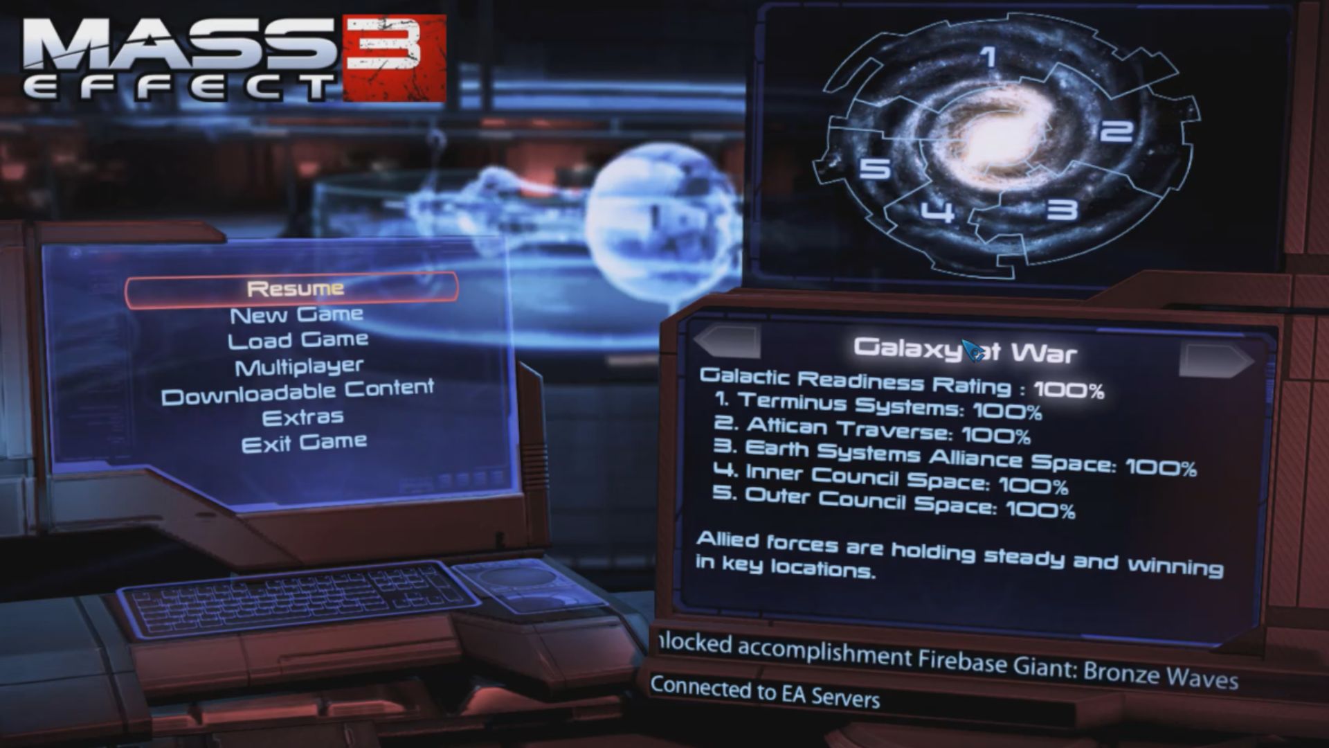10. Mass Effect 3: Galactic Readiness Multiplayer Tie-in