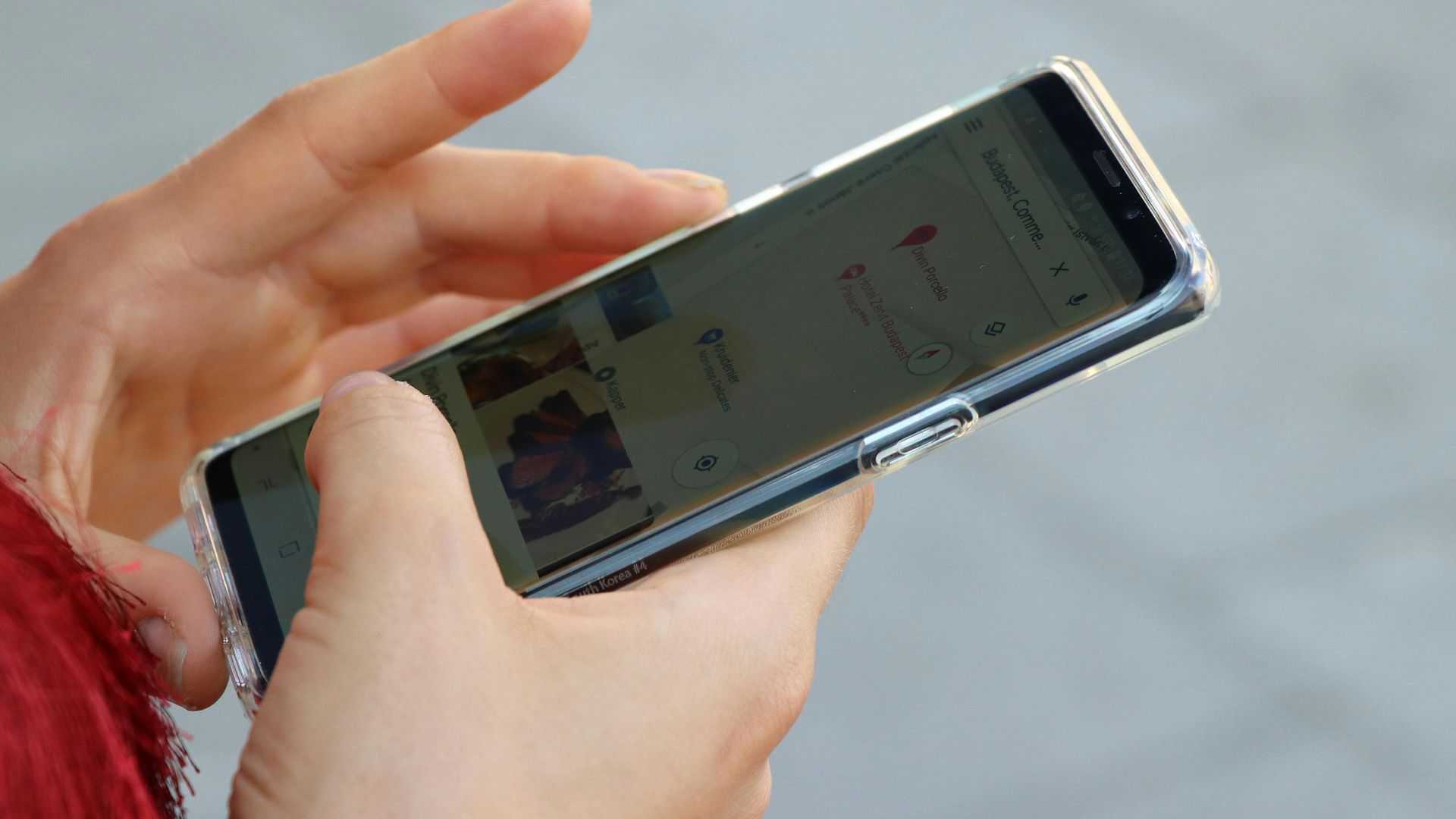 3. Étui transparent pour téléphone portable