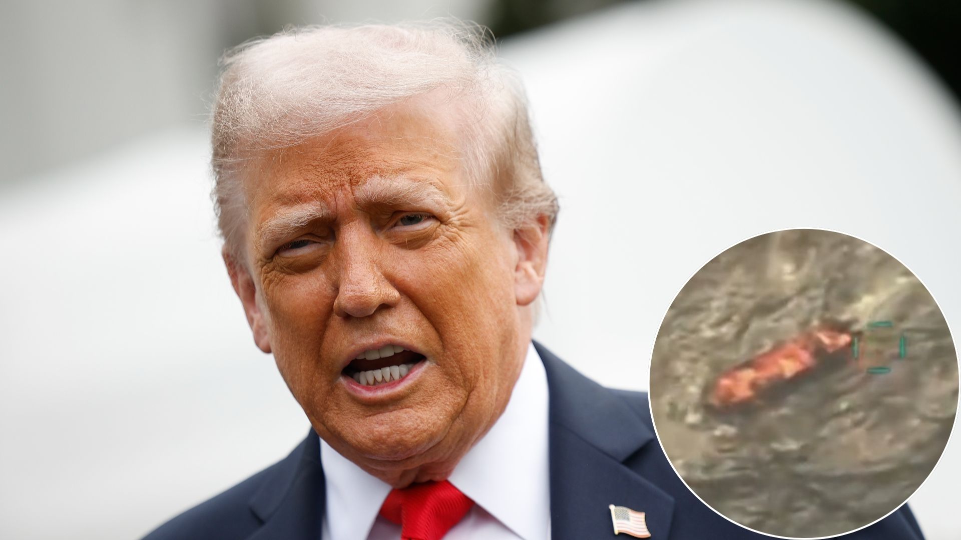 Trump fait sauter un autre navire en pleine mer