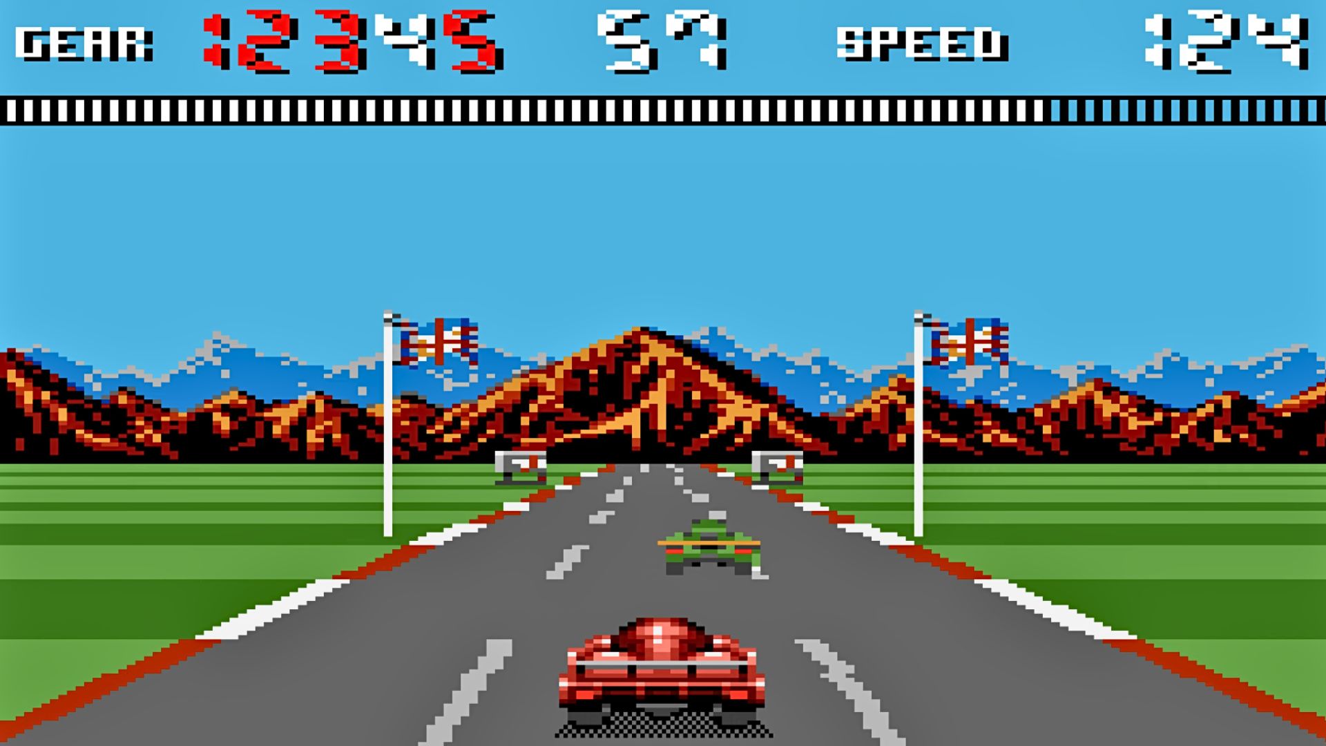 12. Burnin' Rubber - Amstrad GX4000
