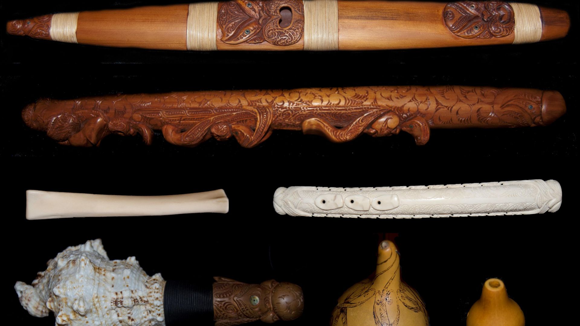 5. Taonga maori (objets sacrés)