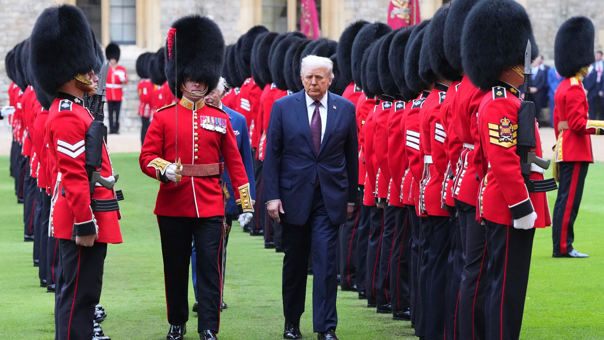 A solemn ceremony