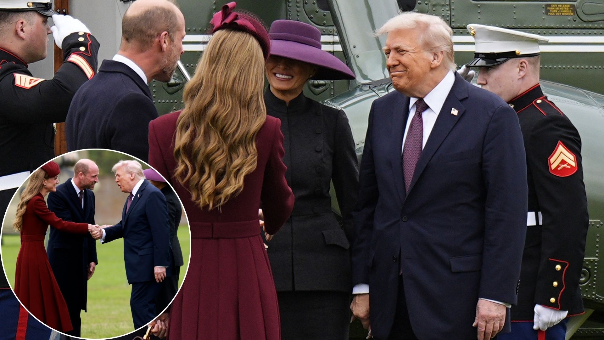 Trump craque devant Kate Middleton