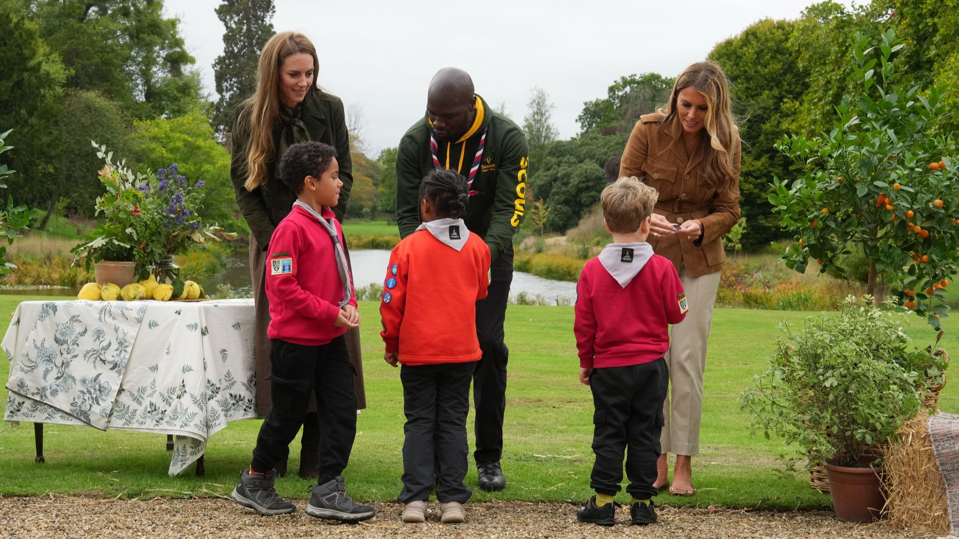 The Princess of Wales and the First Lady