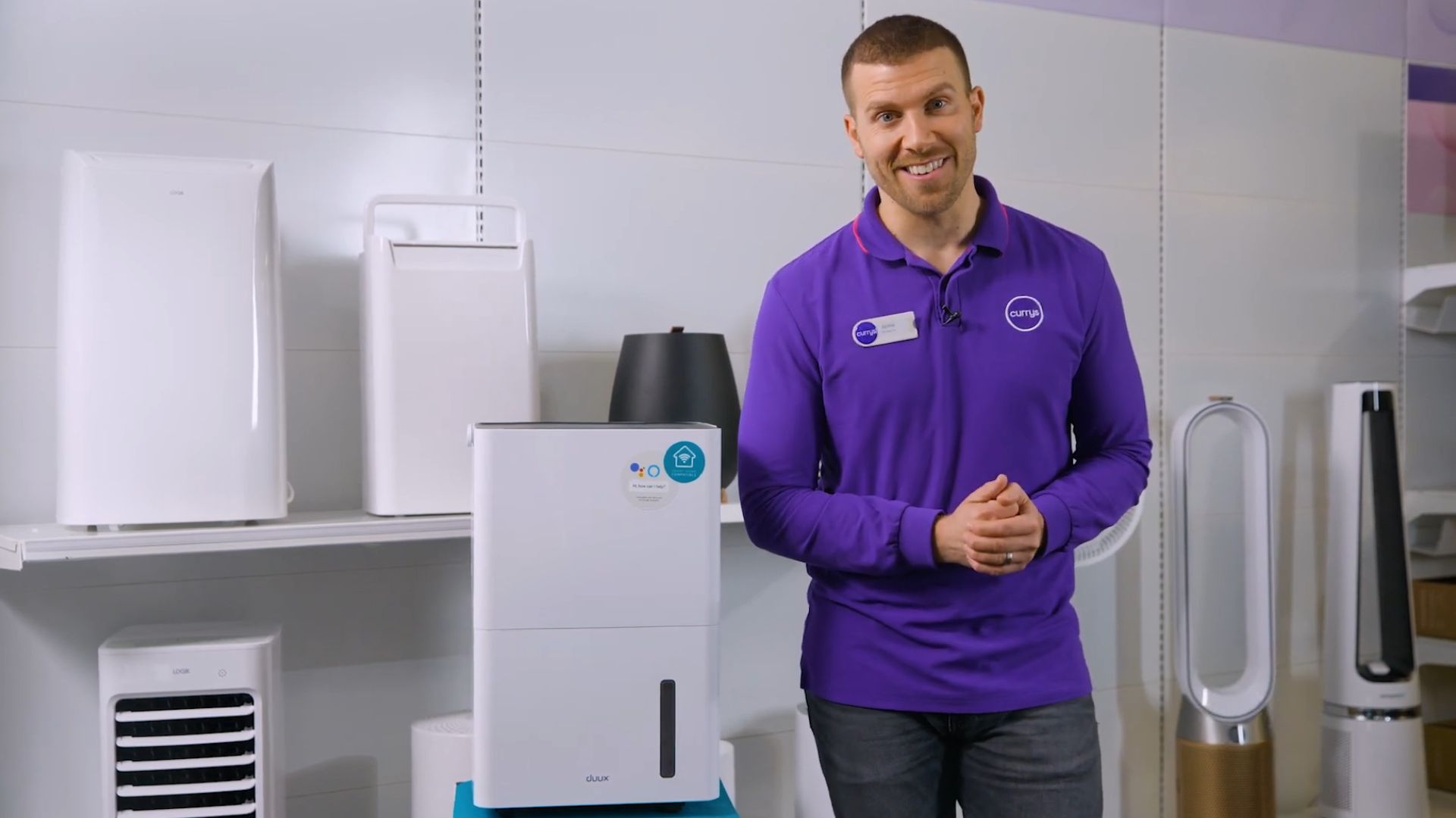 15. Déshumidificateur intelligent avec synchronisation de la qualité de l'air