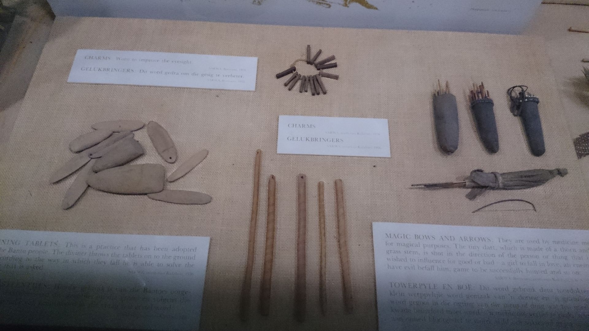 10. Pointes d'arc et de flèche d'Afrique du Sud
