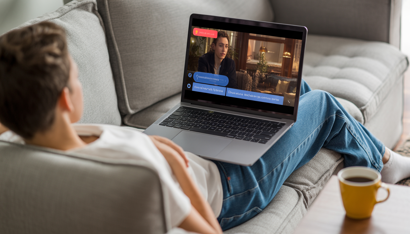 1. Lingopie : Apprends en binge-watchant tes séries préférées