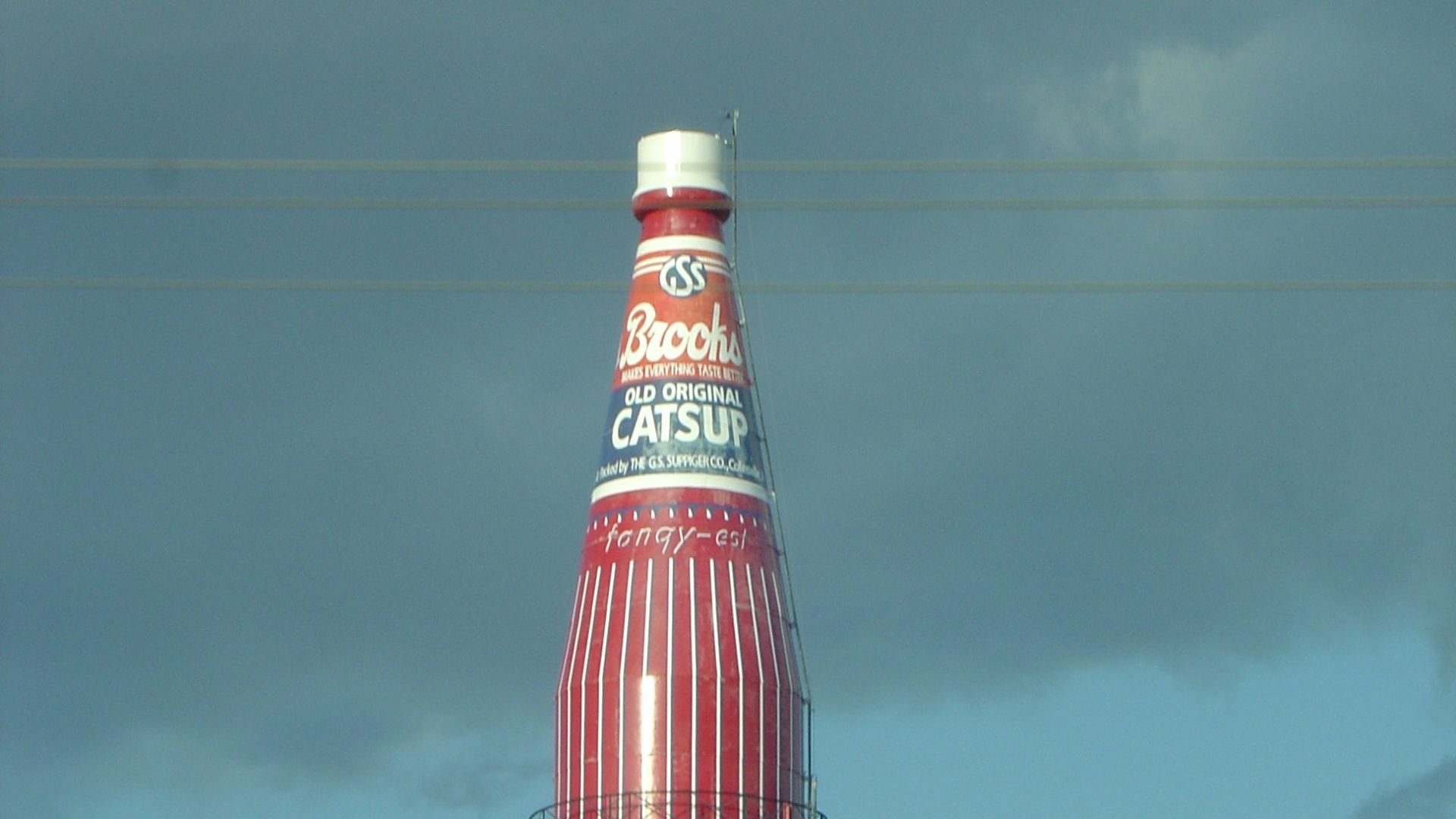 19. La plus grande bouteille de ketchup du monde