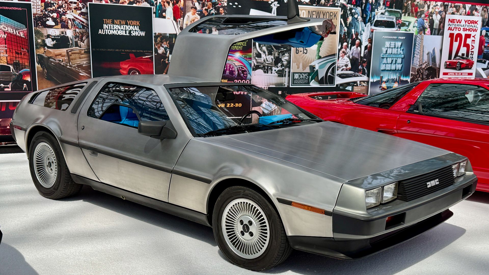 1. 1981 DeLorean DMC-12 (Retour vers le futur, 1986)