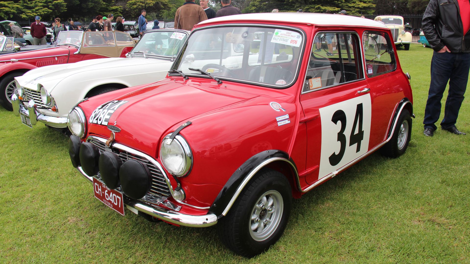 15. 1967 Austin Mini Cooper (The Italian Job, 1969)