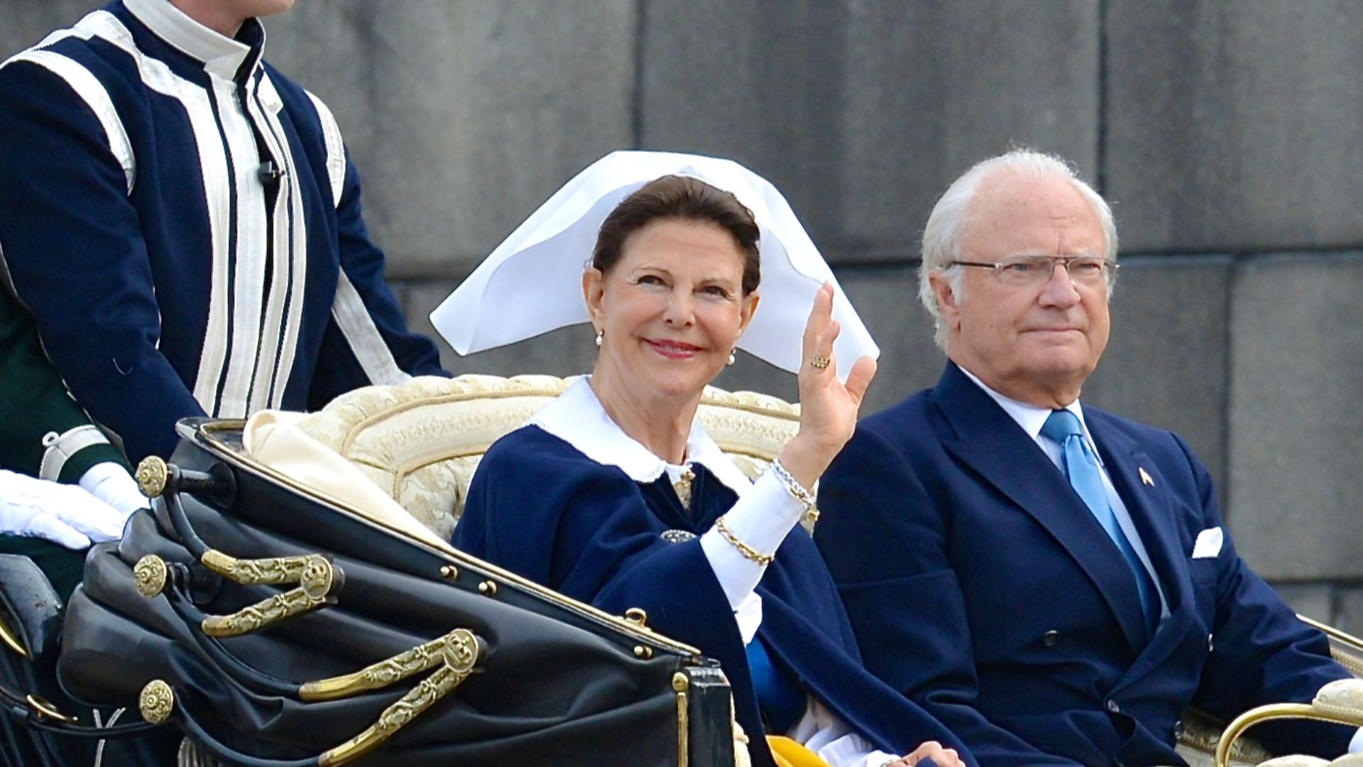 2. Le roi Carl XVI Gustaf et la reine Silvia de Suède