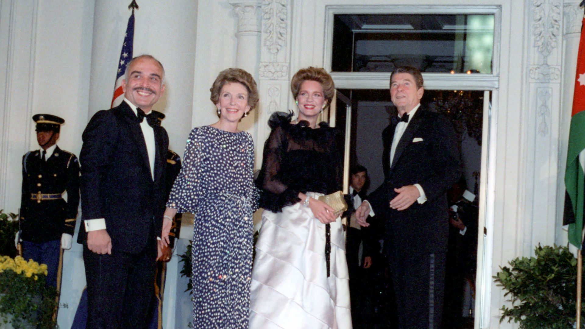 6. Roi Hussein de Jordanie et Reine Noor
