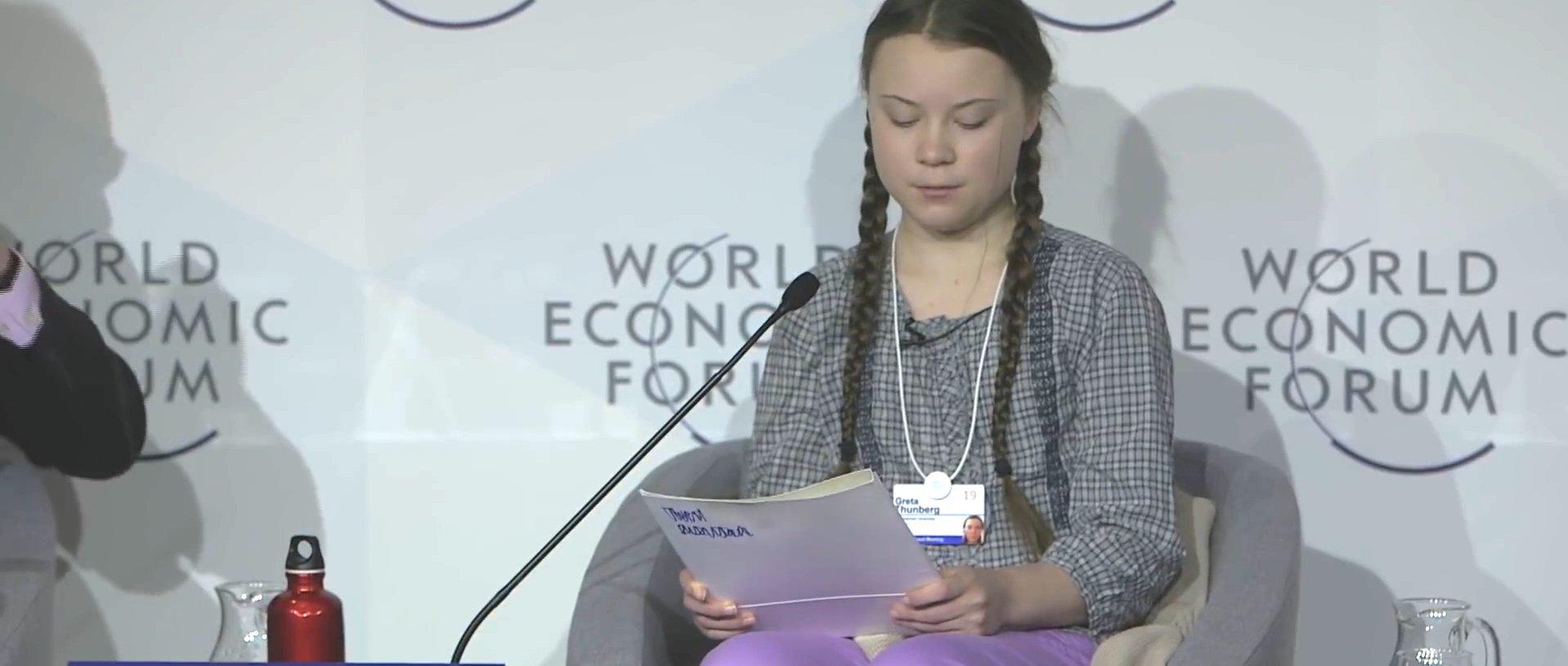 Le moment viral de Davos