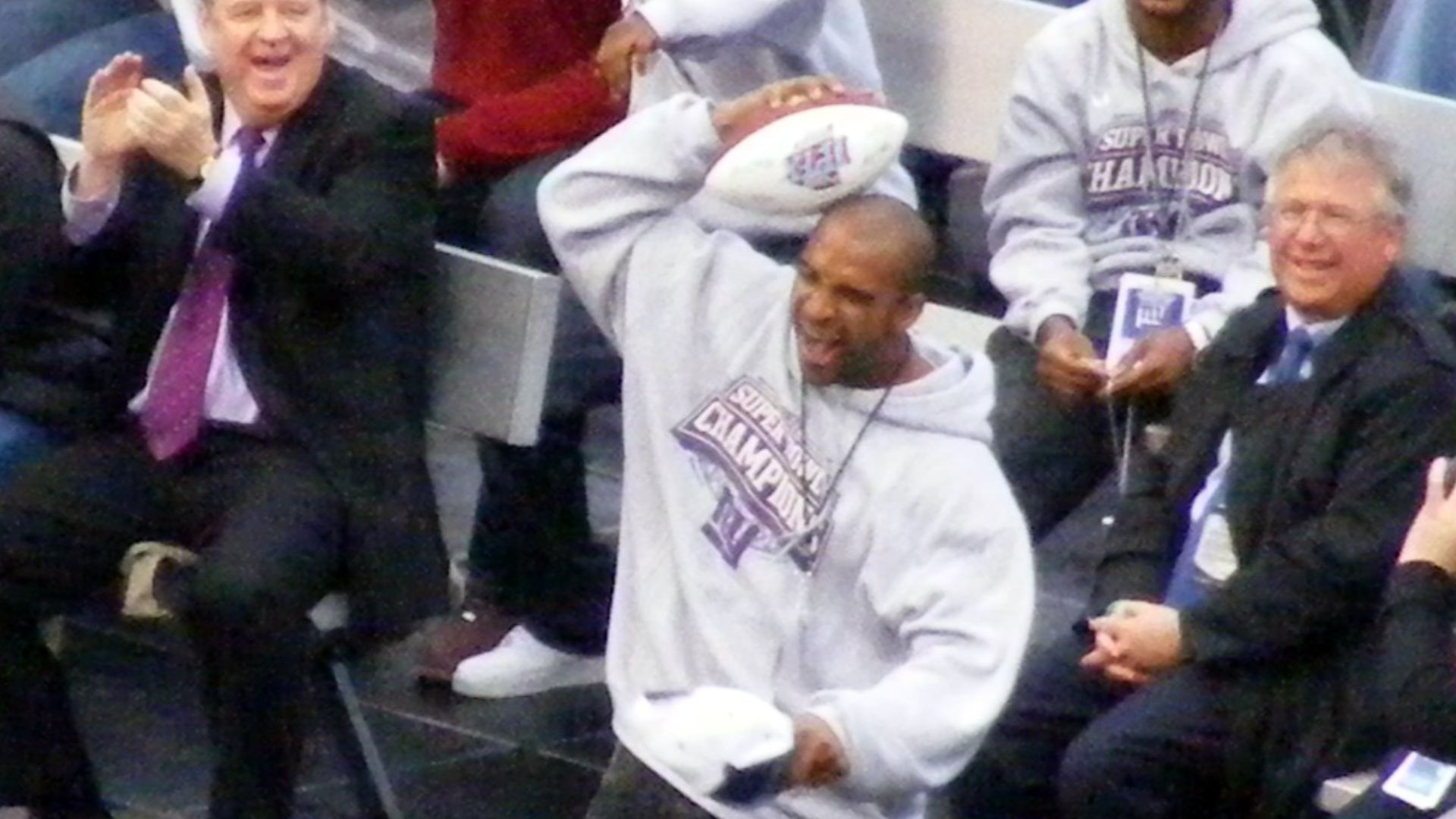 8. La prise de casque de David Tyree