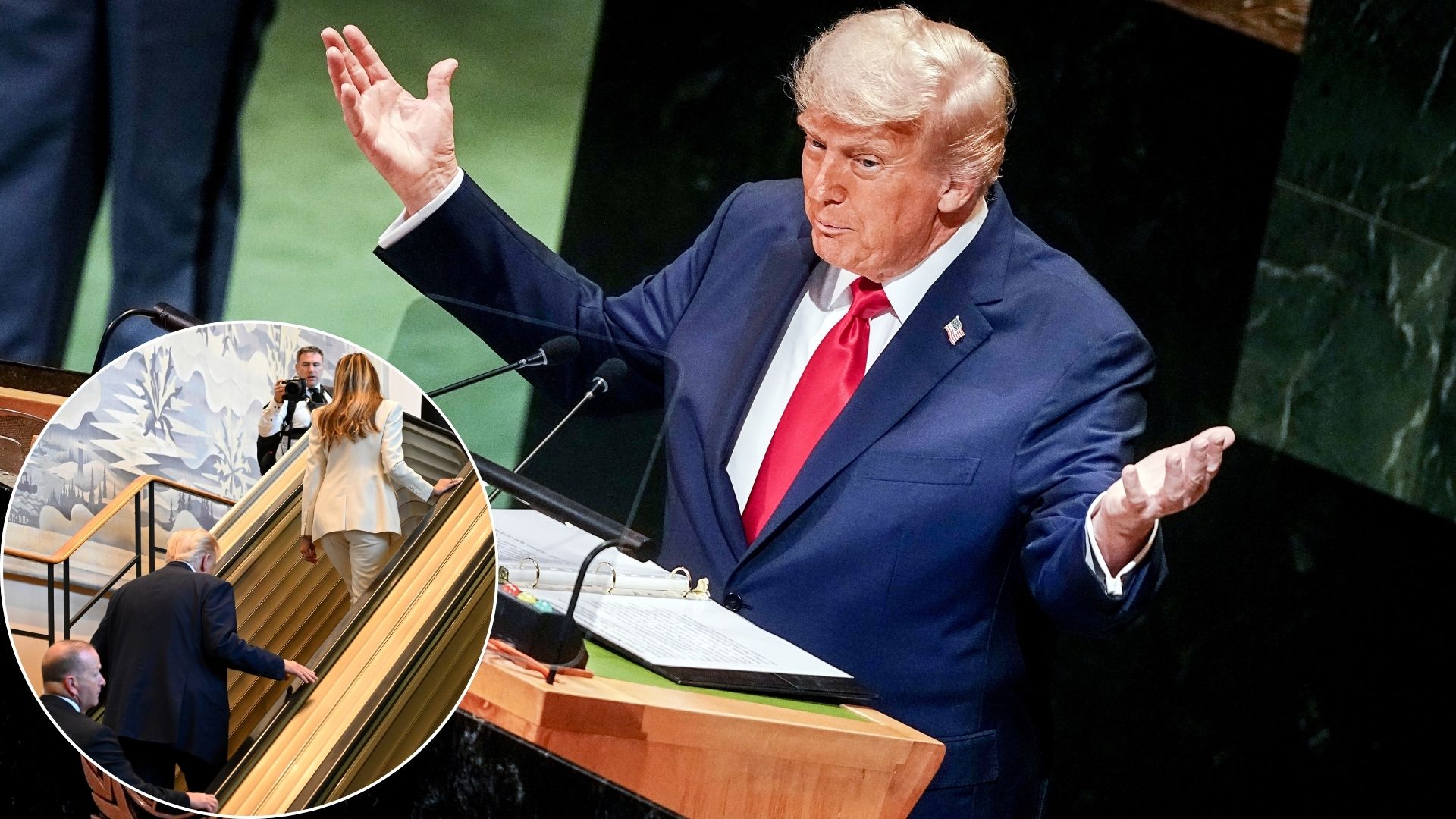 Trump à l’ONU : « Vos pays sombrent vers l’enfer »