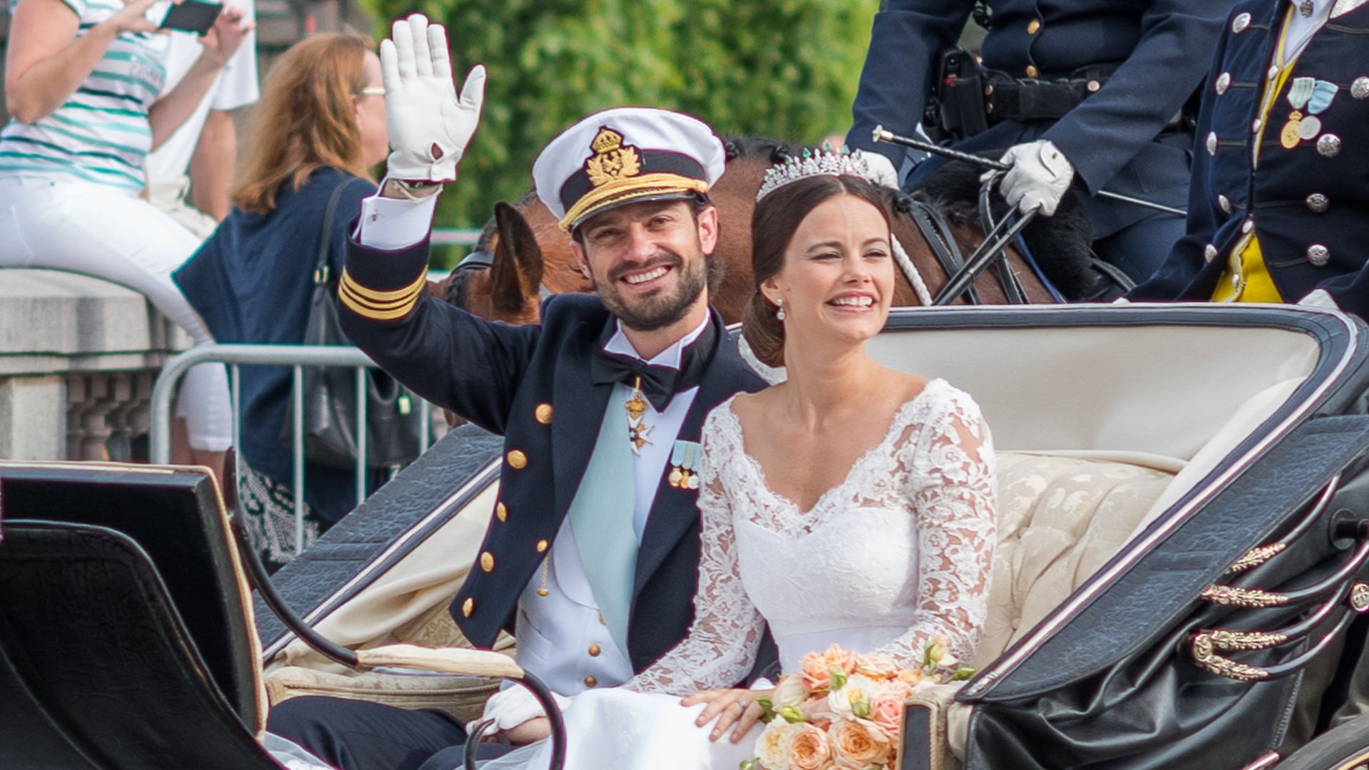 7. Carl Philip et Sofia Hellqvist's