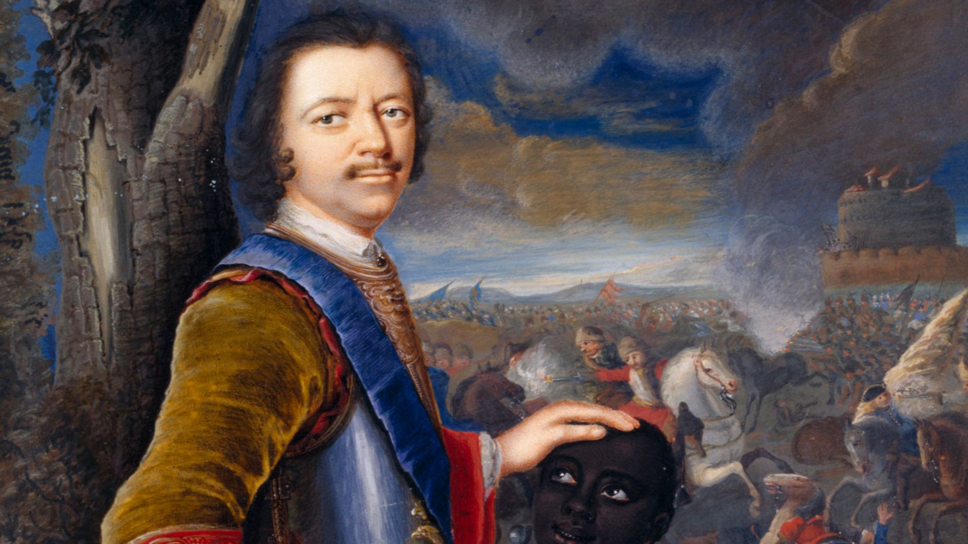 18. Le tsar Pierre le Grand et Martha Skavronskaya
