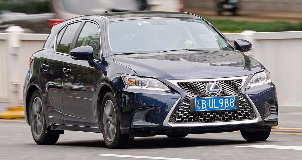 6. Lexus CT