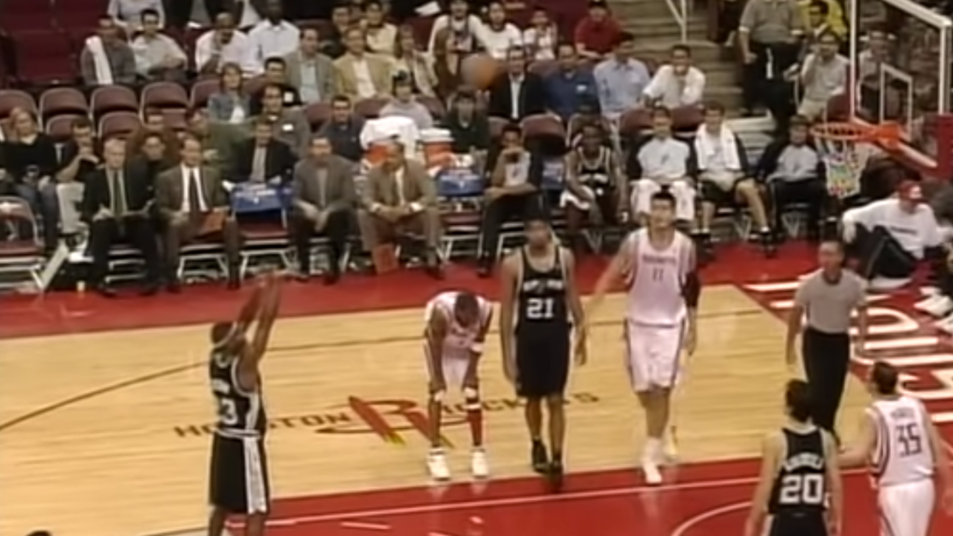 8. NBA : Houston Rockets Vs. San Antonio Spurs (2004)