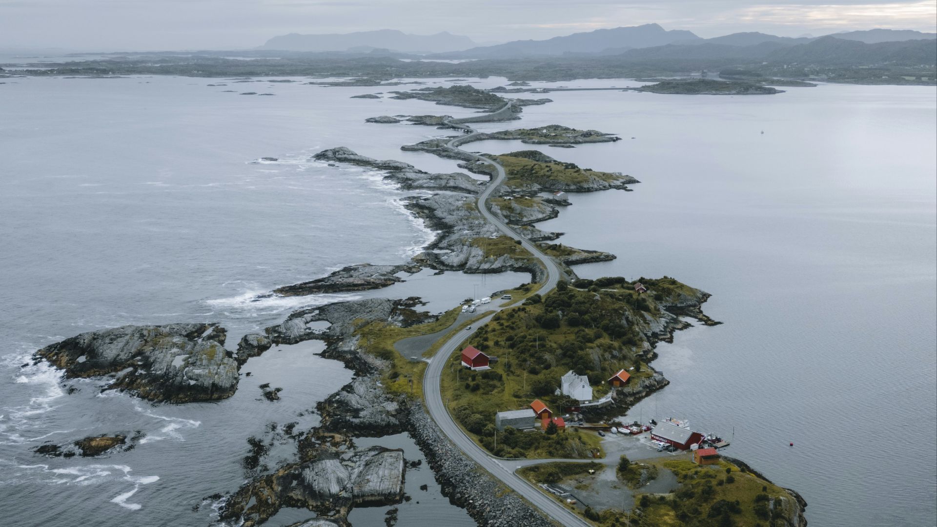 17. La route de l'Atlantique, Norvège
