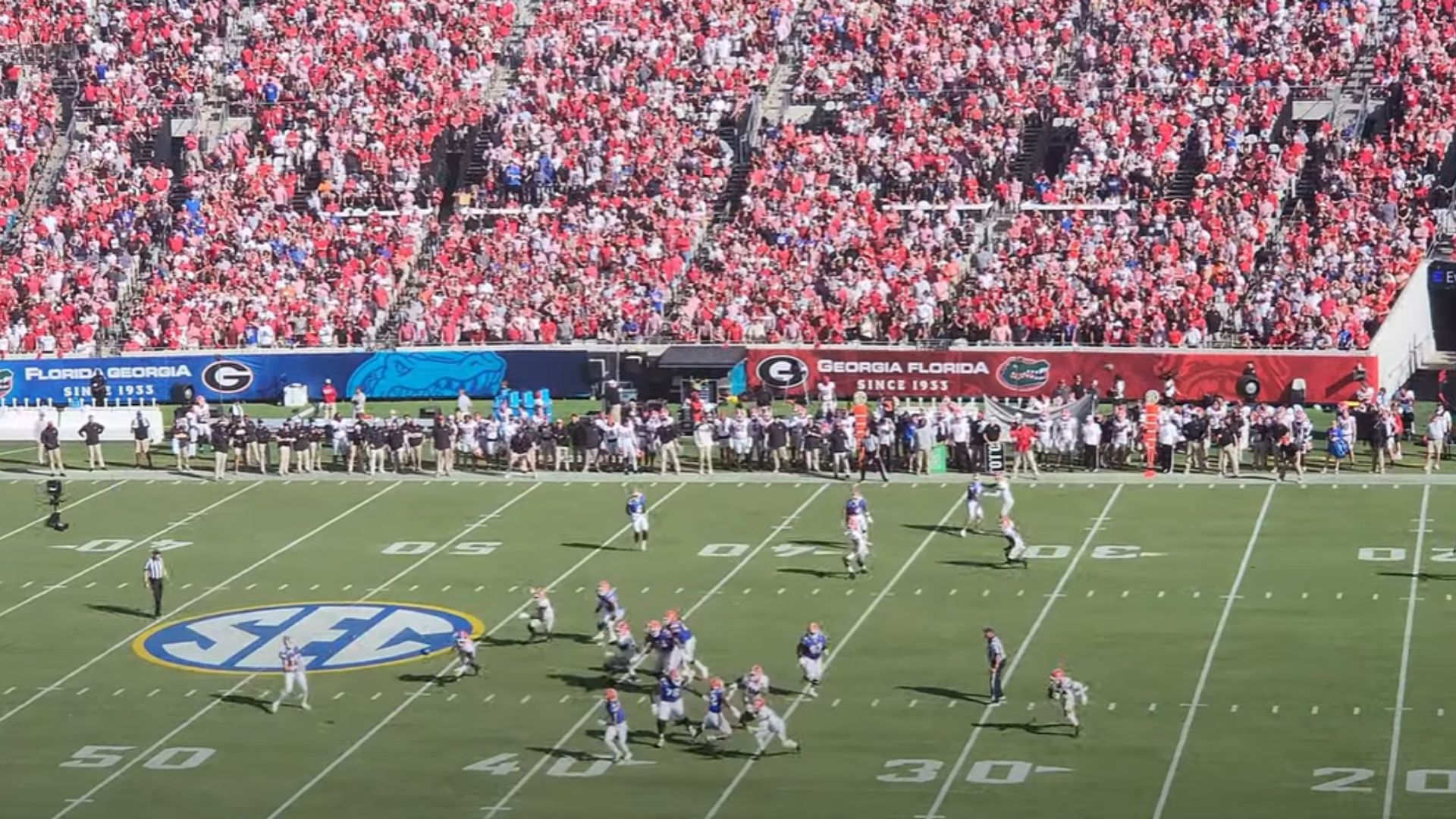10. Floride vs. Géorgie (Football)