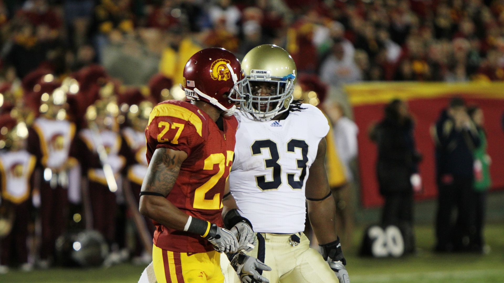 19. Notre Dame Vs. USC
