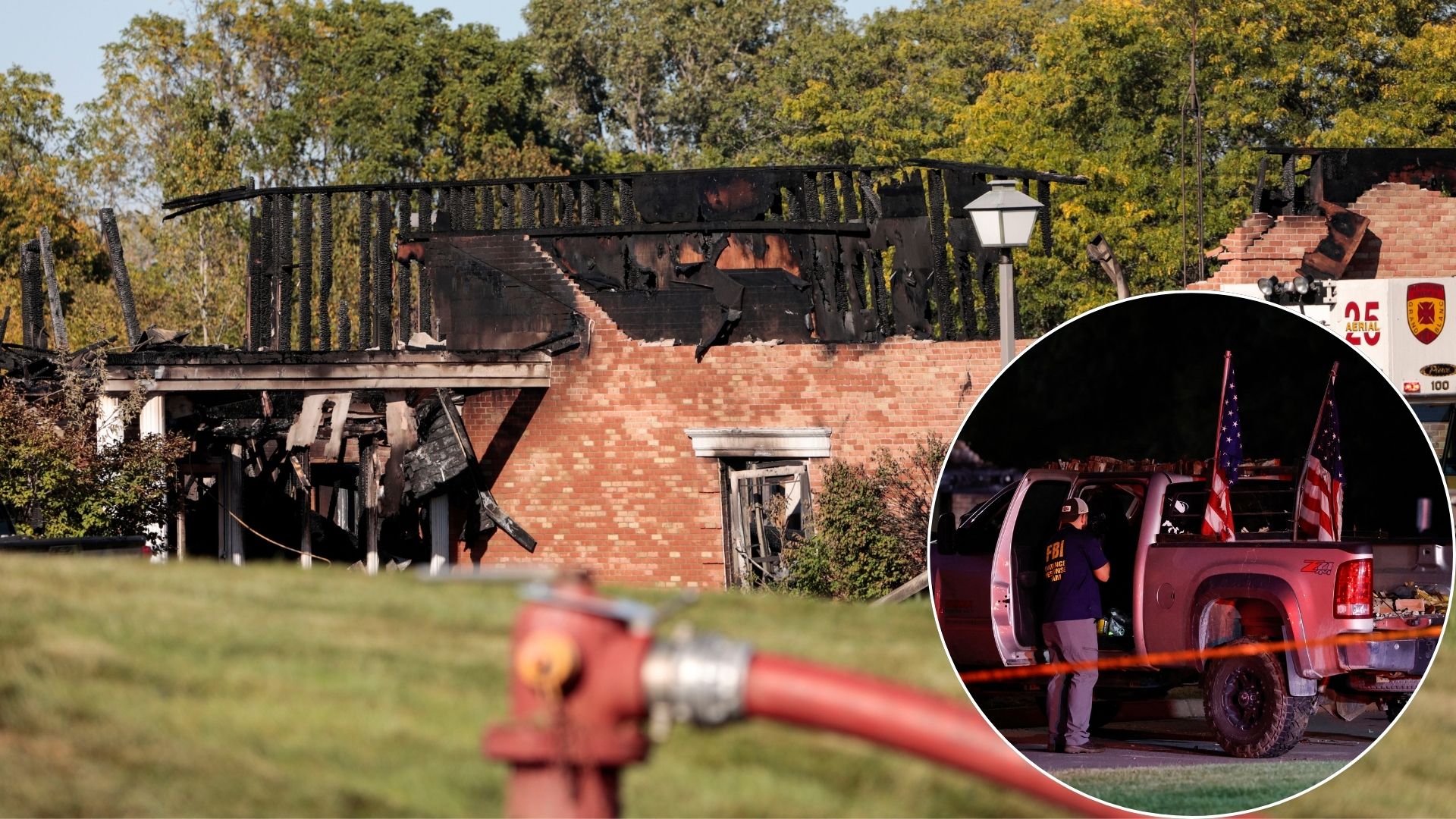 Horrible Scene in Michigan as Church Burns After Deadly Shooting