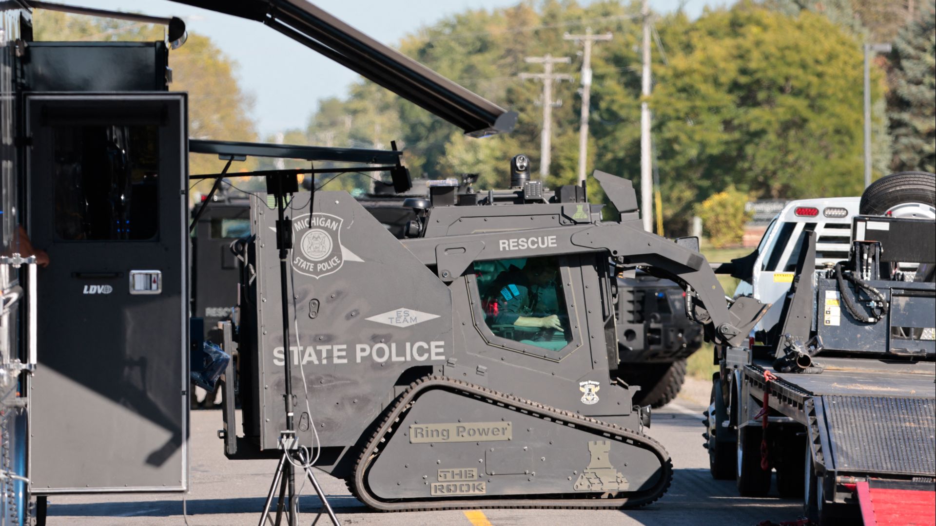The Michigan State Police Bomb Squad